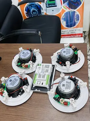 JBL Ceiling Speakers 7inches Wall Amplifier Complete Setup