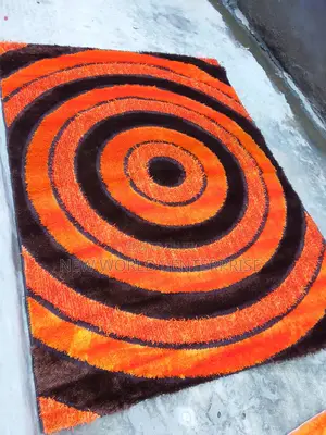 Shaggy Gold Rug Made in Turkey