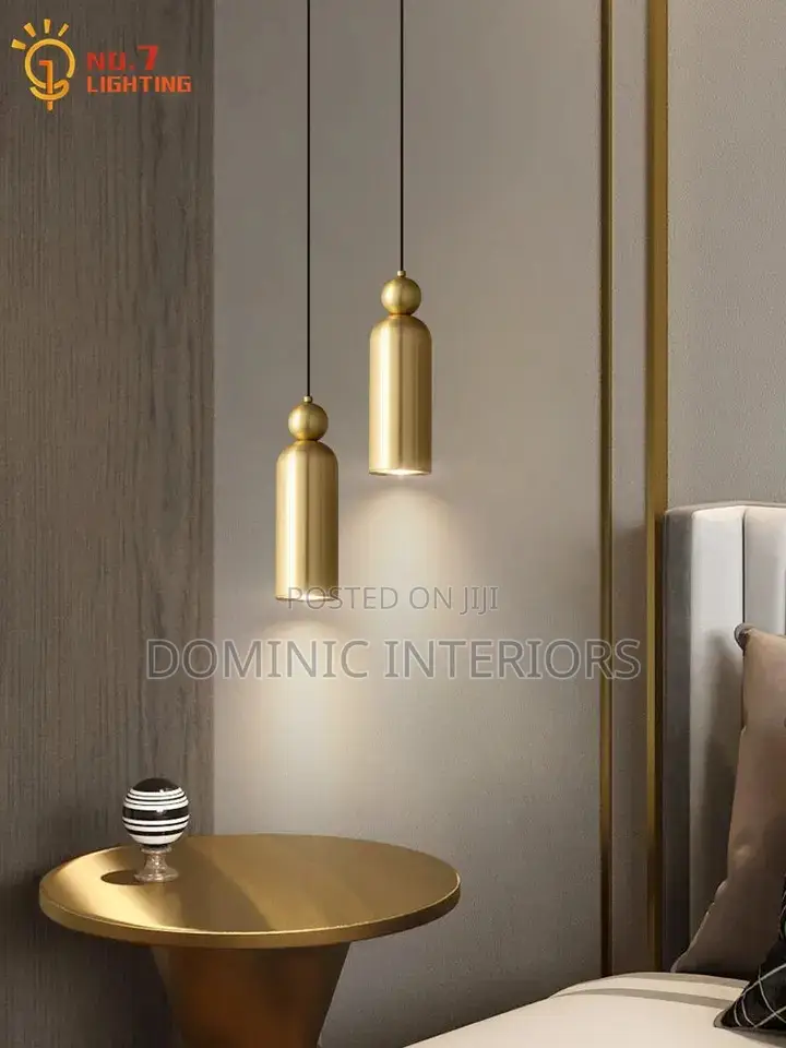 Gold Lustre Morden Light
