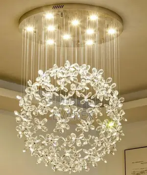 Luxury Round Crystal Chandelier Light