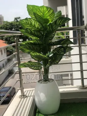 Artificial Plants and Pot