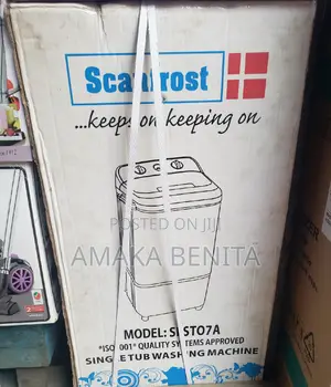 Scanfrost Single Tub Washing Machine 7kg