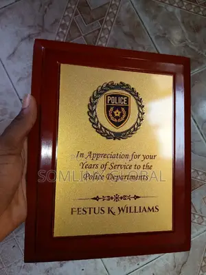Wooden Award Plaque Plaque