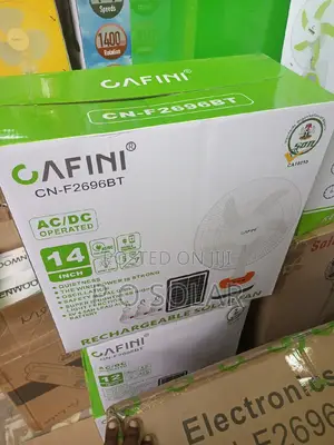 Cafini Rechargeable Solar Fan
