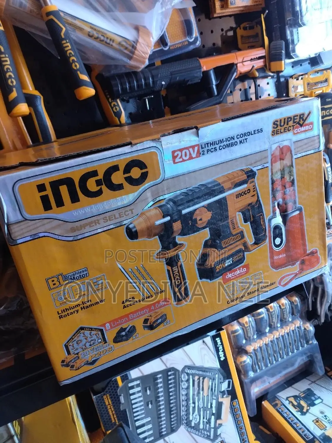 Lithium-lon Rotary Hammer 20v