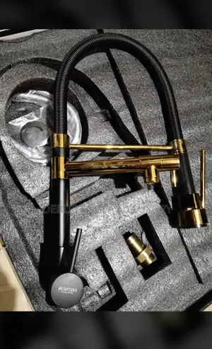 Big Brother Sink Mixer Gold and Black