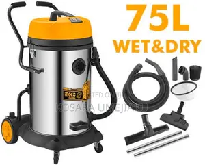 Ingco Industrial Vacuum Cleaner 75litres