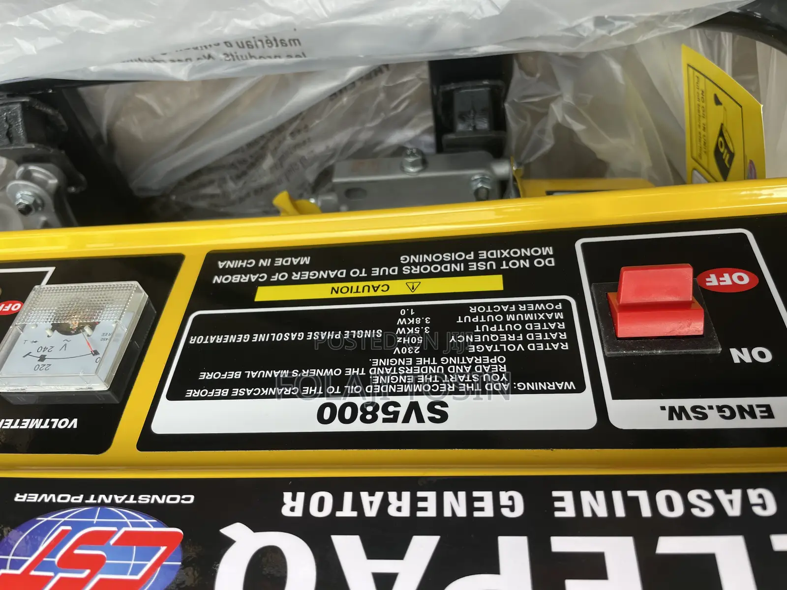 Elepaq 3.5kva Generator