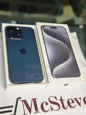 New Apple iPhone 15 Pro Max 1 TB Blue