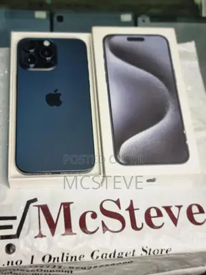 New Apple iPhone 15 Pro Max 256 GB Blue