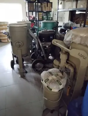 Clemco Sand Blasting Pot And All Accessories