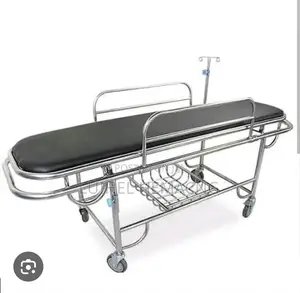 Patient Transfer Trolley With Iv Pole