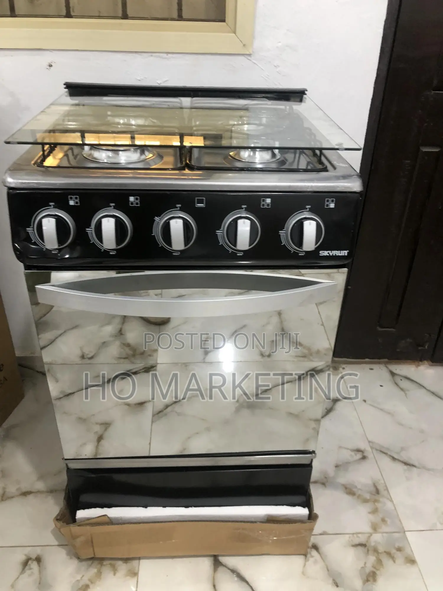 The Quality Skyrun Gas Cooker With Mechanical Timer