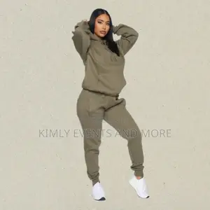 Hoodie and Joggers Set by Sketchy Stitches