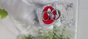 Trio Titanium Steel Wedding Set