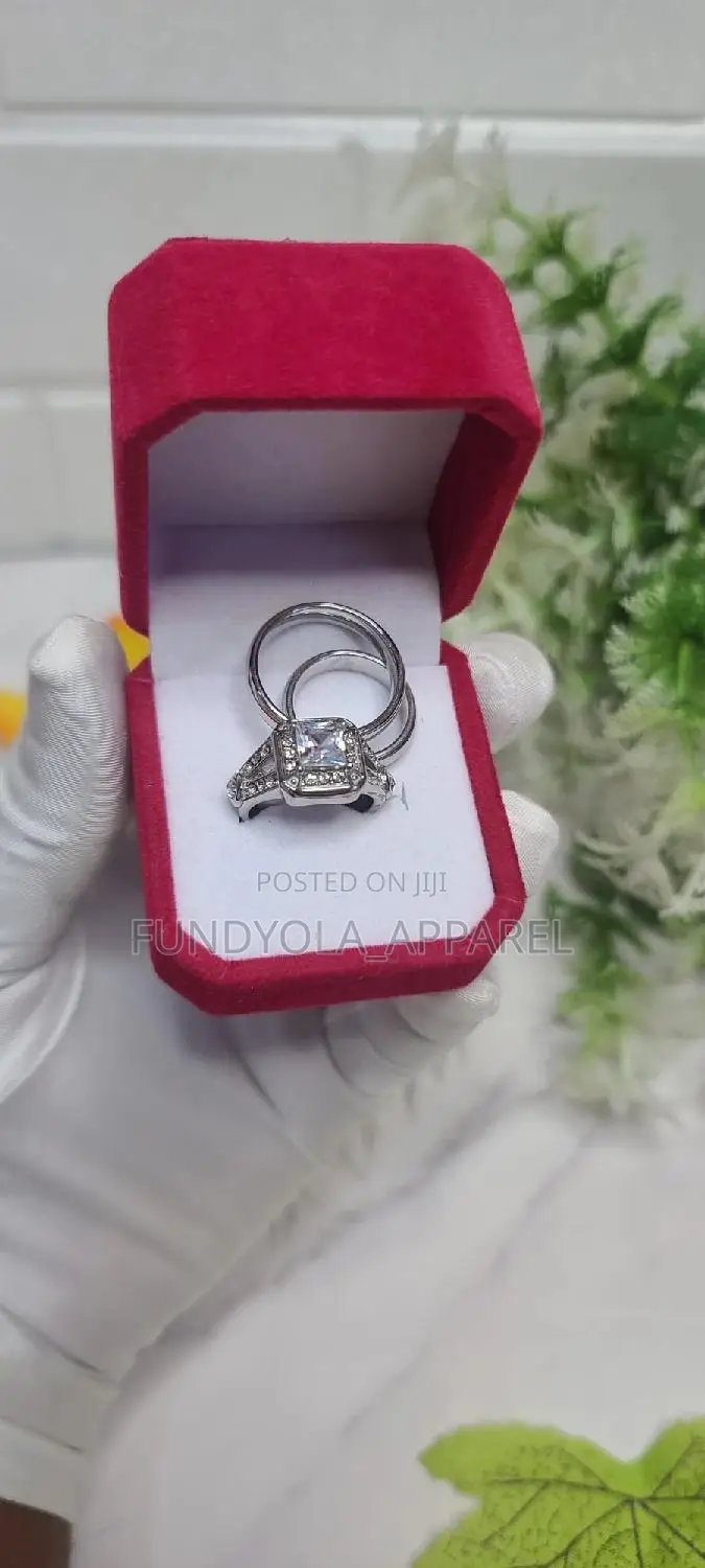 Titanium Steel Wedding Set