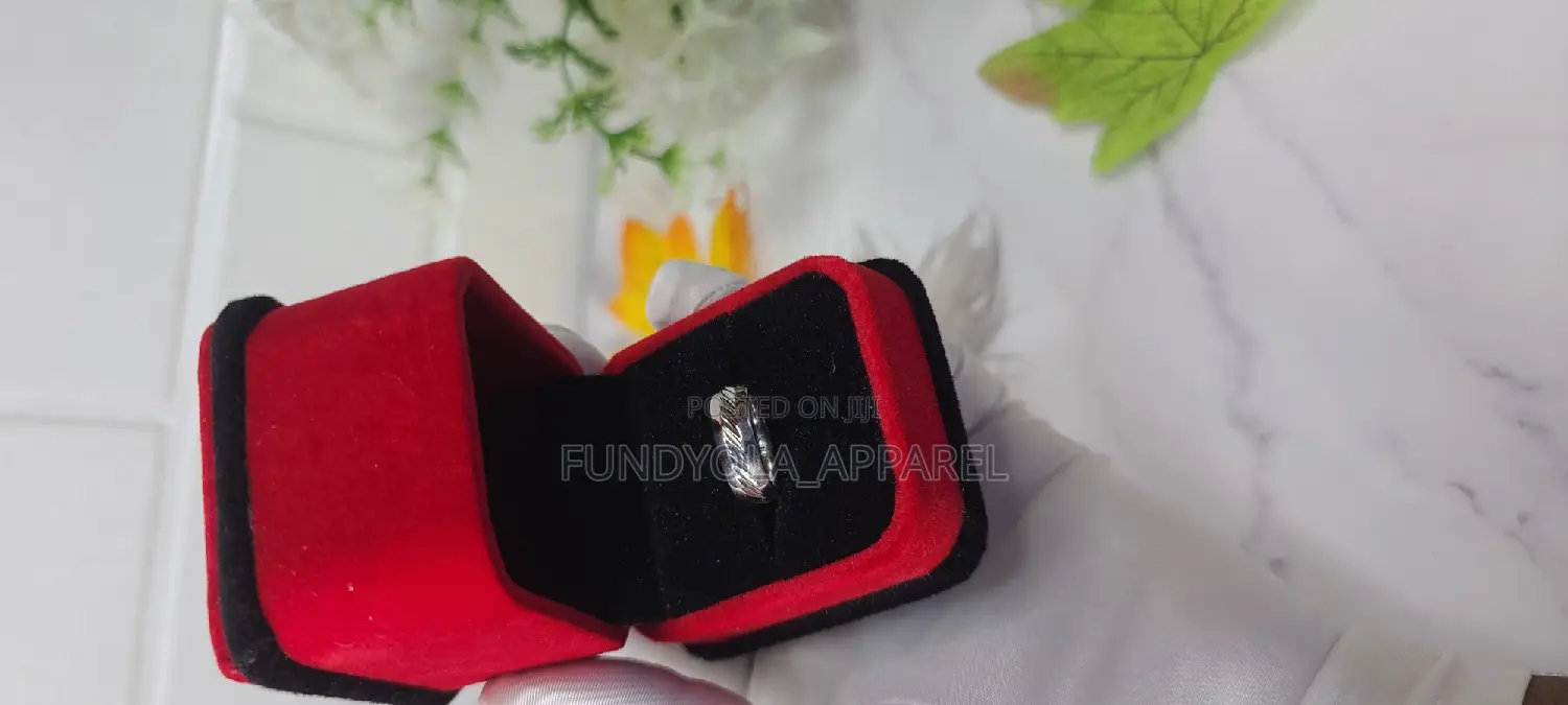 Titanium Silver Groom Wedding Ring Band