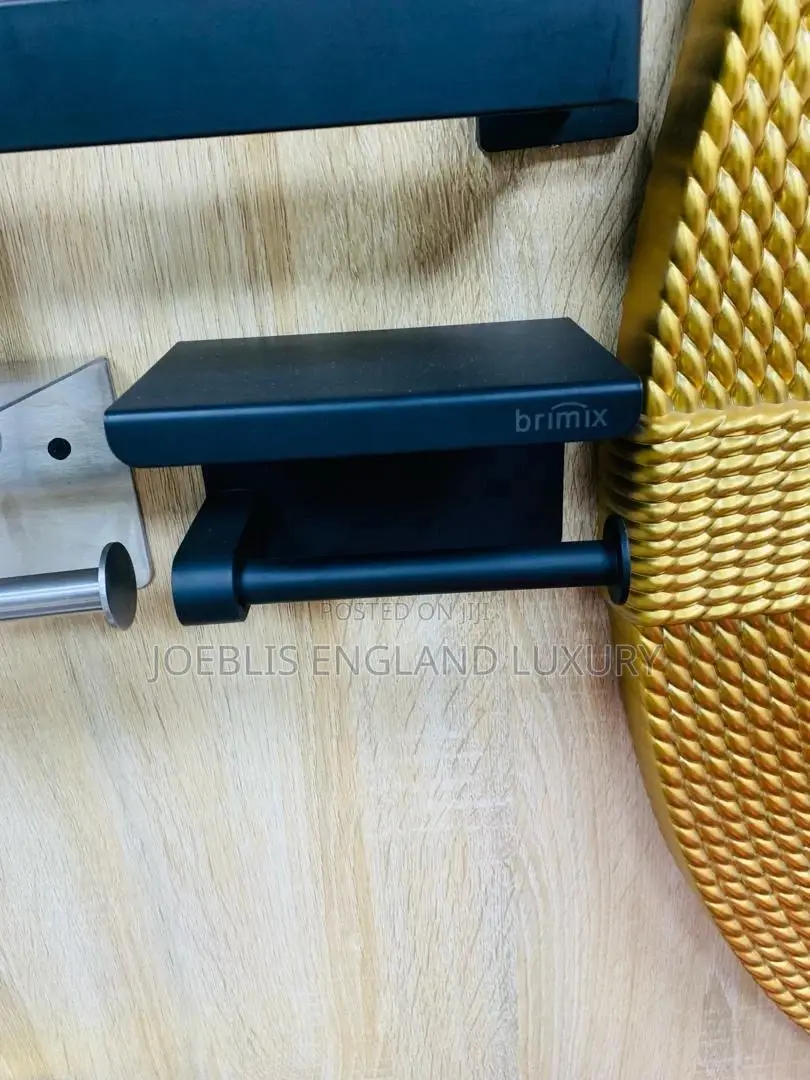 Matt Black Tissue Holder