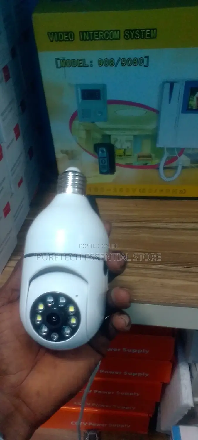 Bulb Wifi Camera
