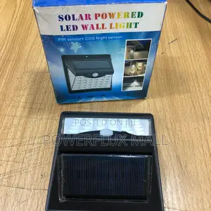 Solar Powered LED Wall Light