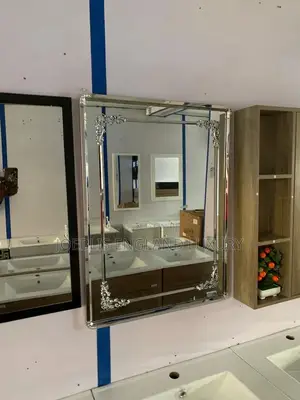 Frame Mirror Stainless Steel 60by80