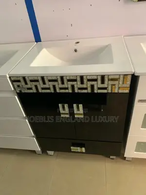PVC Mosaic Cabinet Black
