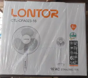 16" Lontor Electric Standing Fan