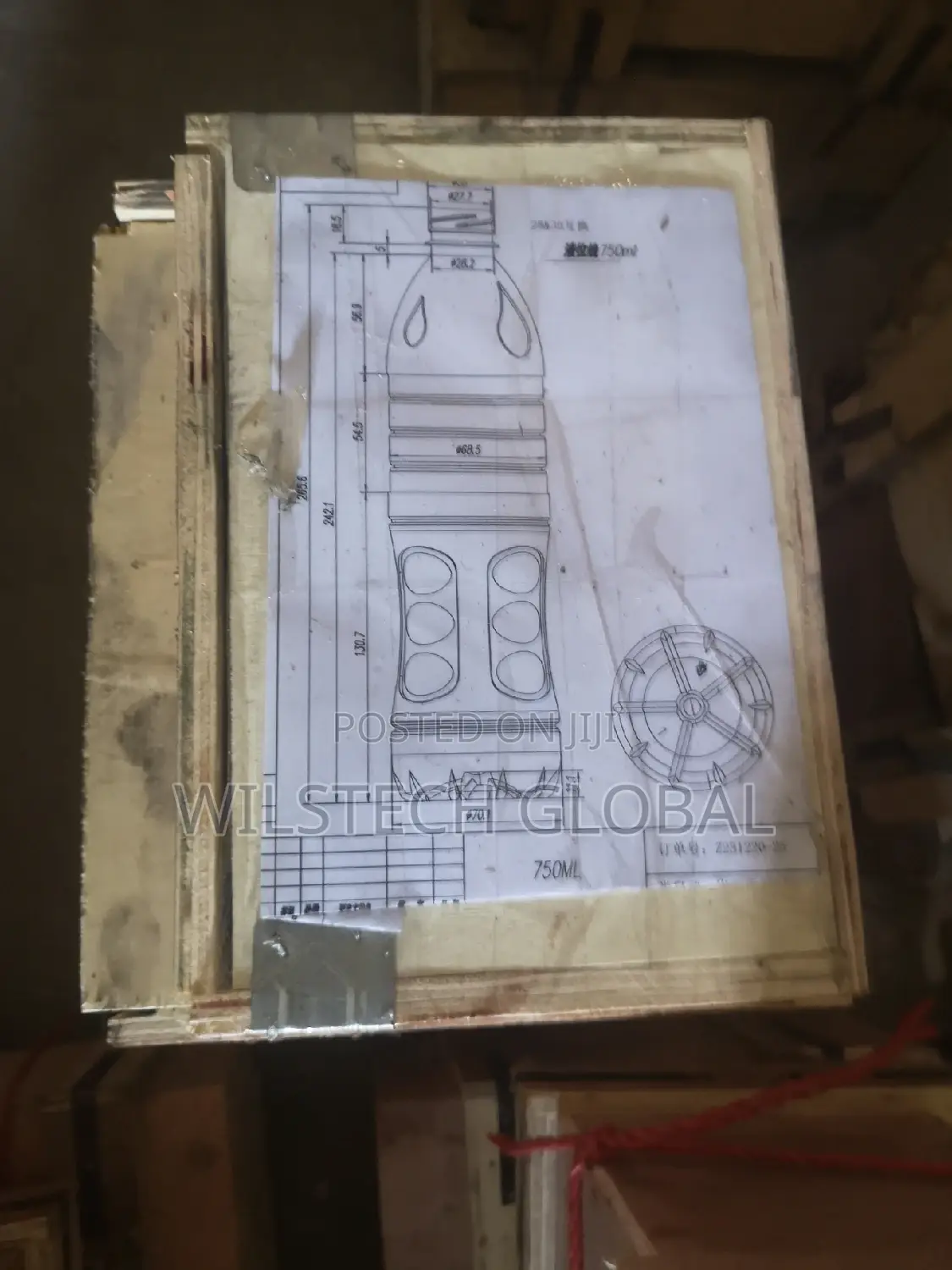 2 Cavity Plastic Bottle Mould