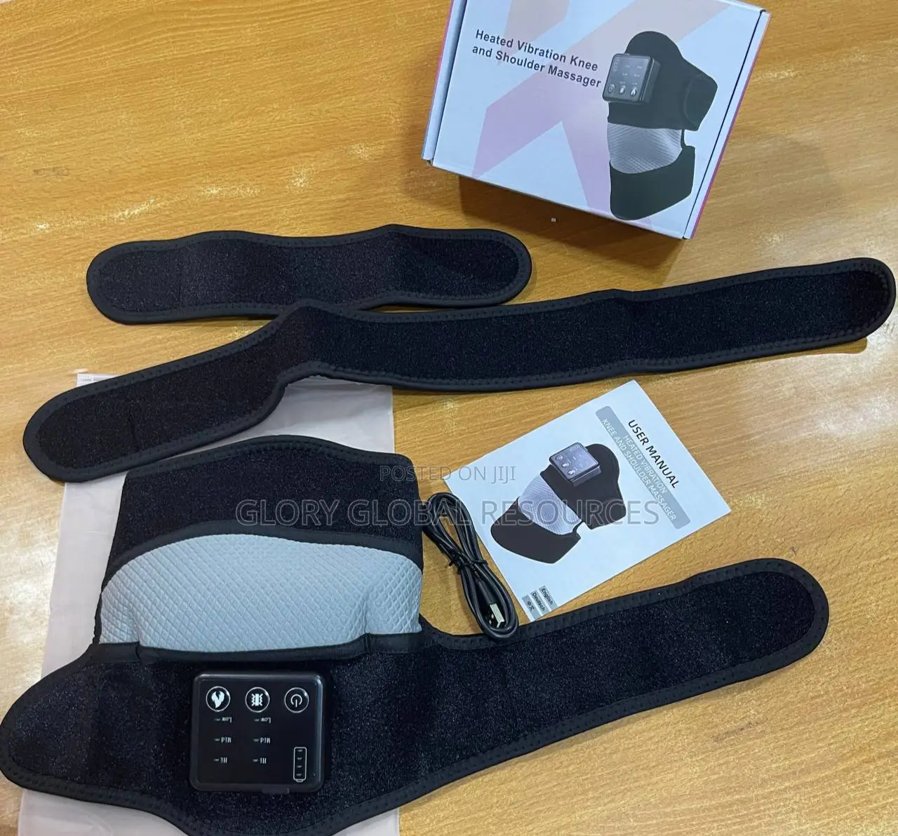 Heated Rechargeable Massager Knee Support Pad
