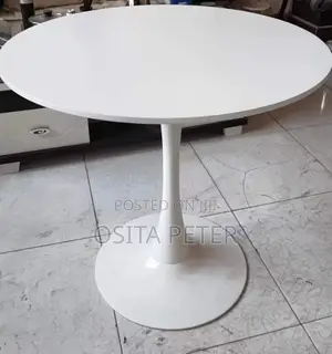 Round Single Pole Table