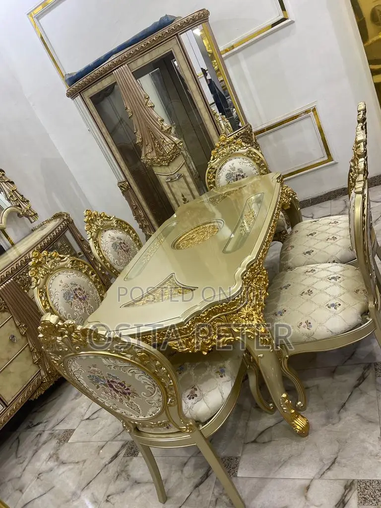 Royal Dining Table With 6 Chairs