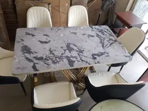 Marble Dinning Table Set