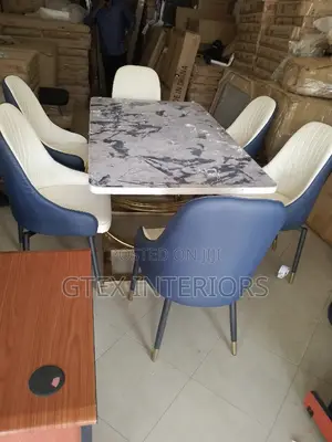 Marble Dinning Table Set