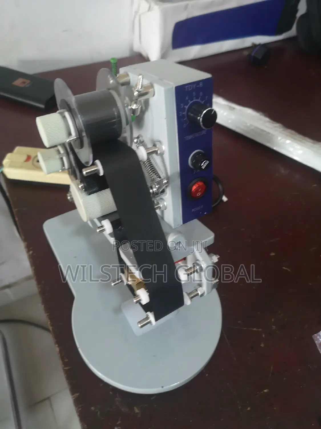 Manual Hot Stamp Ribbon Expiry Batch Date Coding Machine