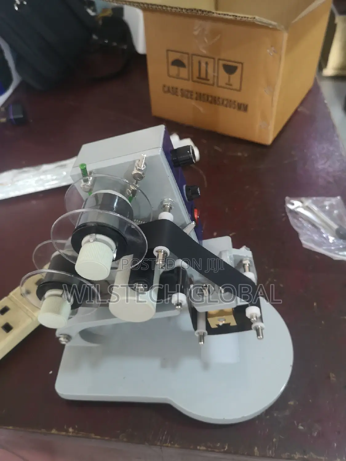 Manual Hot Stamp Ribbon Expiry Batch Date Coding Machine
