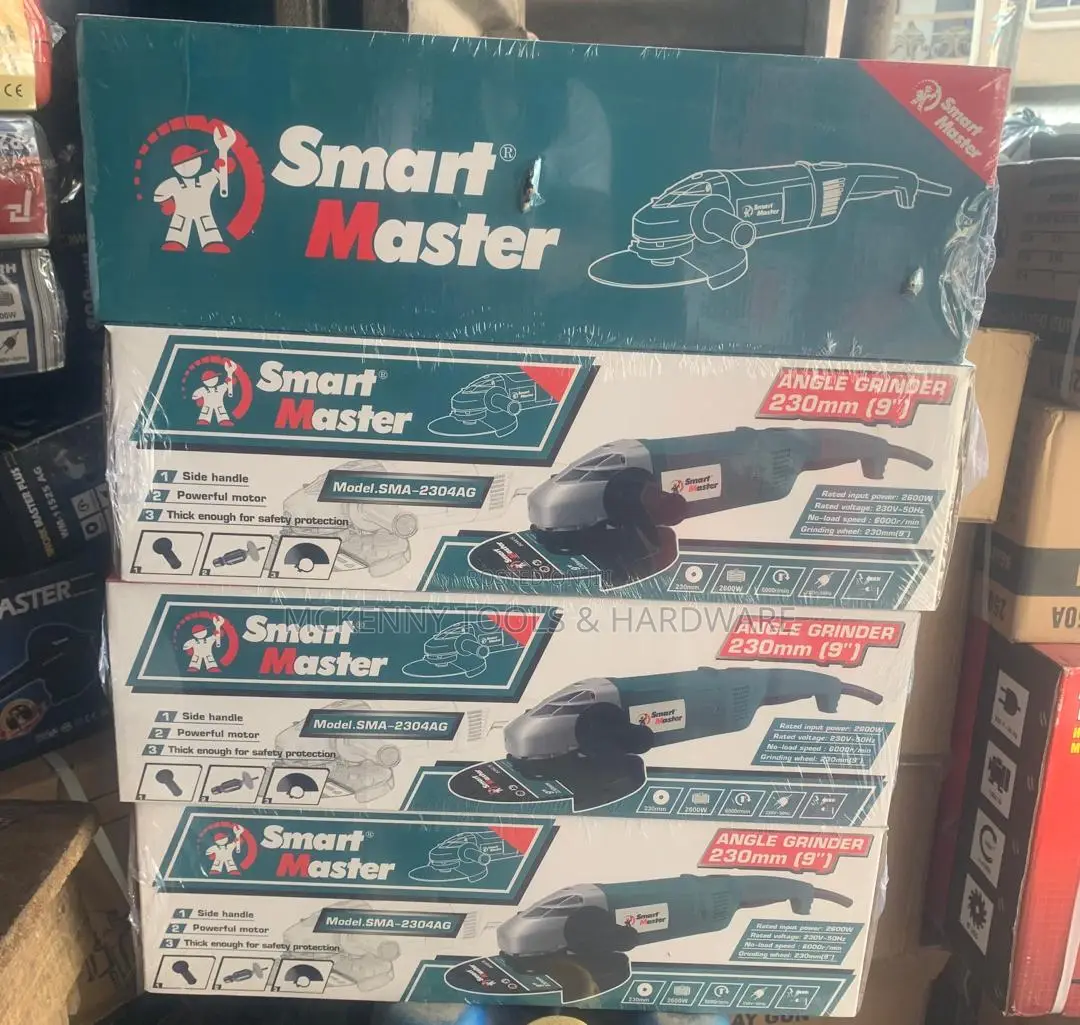 9" Smart Master Angle Grinder 2600watts