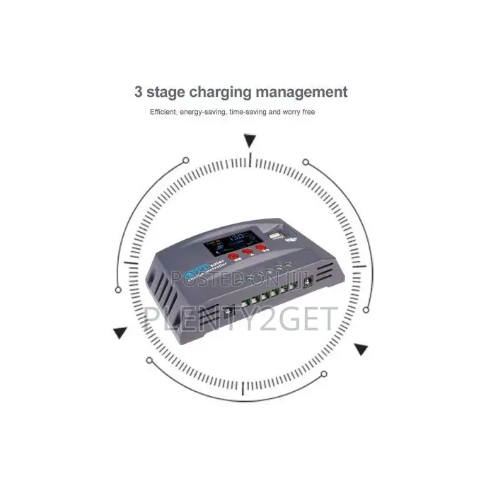 MPPT 100A Solar Controller 12v/24v Automatic Identificatio