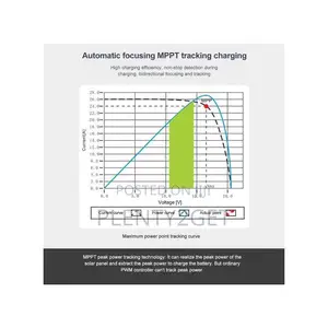 MPPT 100A Solar Controller 12v/24v Automatic Identificatio