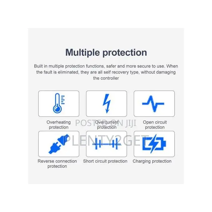 MPPT 100A Solar Controller 12v/24v Automatic Identificatio