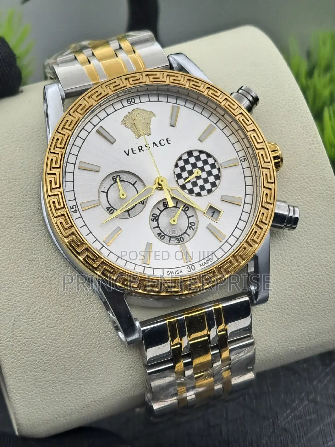 Versace Chronograph Stainless Steel