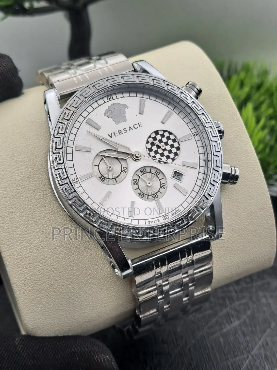 Versace Chronograph Stainless Steel