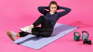 Non Slip Exercise Mat With Carrying Bag