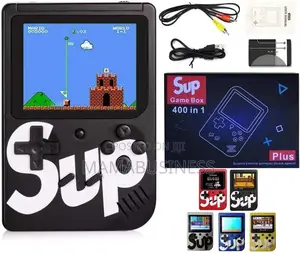 400 In 1 Sup Game Box Retro Classic Game Console - Black