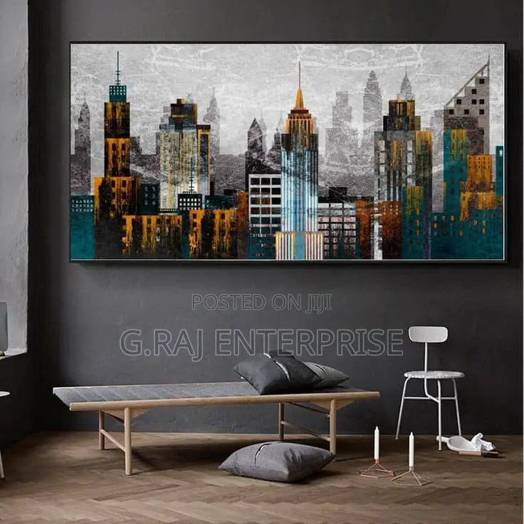 Earth Wall Canvas Artwork Design Frame 24/60 Inches