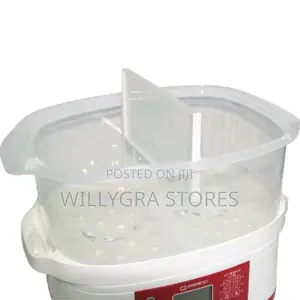 Good Way Double Furnace Electric Food Steamer
