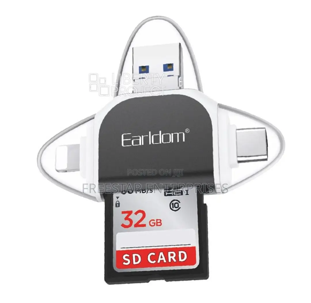 Earldom 6 In 1 OTG Card Reader iPhone iPad/Android.