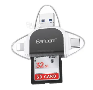 Earldom 6 In 1 OTG Card Reader iPhone iPad/Android.