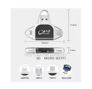 Earldom 6 In 1 OTG Card Reader iPhone iPad/Android.
