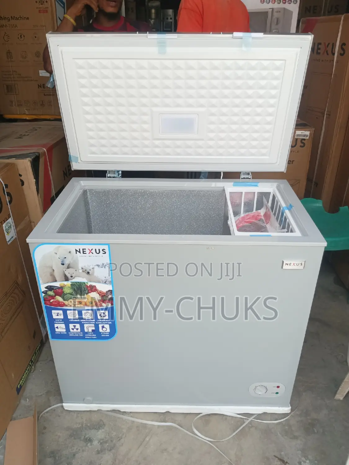 Nexus Chest Freezer 200L