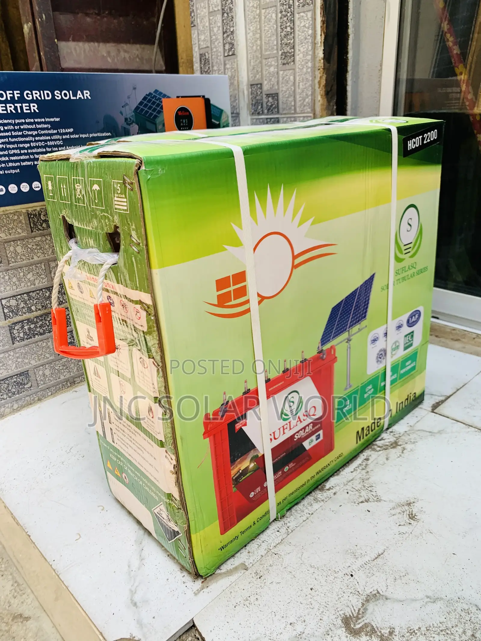 220ah /12 Suflasq Tubular Battery